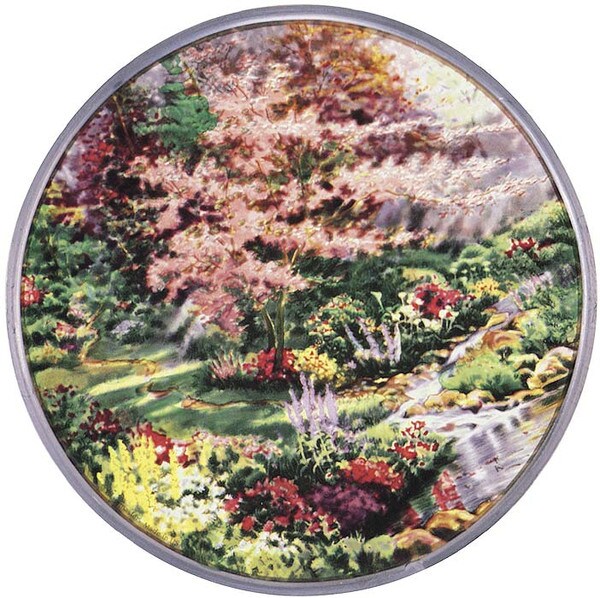 Pools Of Serenity by Kinkaid Stained Glass Replica